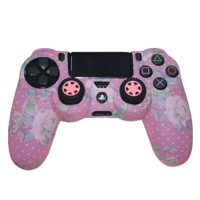 محافظ دسته پلی استیشن 4 مدل WH P FL  به همراه روکش آنالوگ