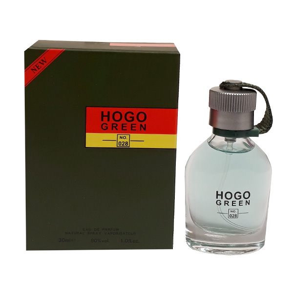 عطر جیبی مردانه اسمارت کالکشن مدل Hogo Green حجم 30 میلی لیتر