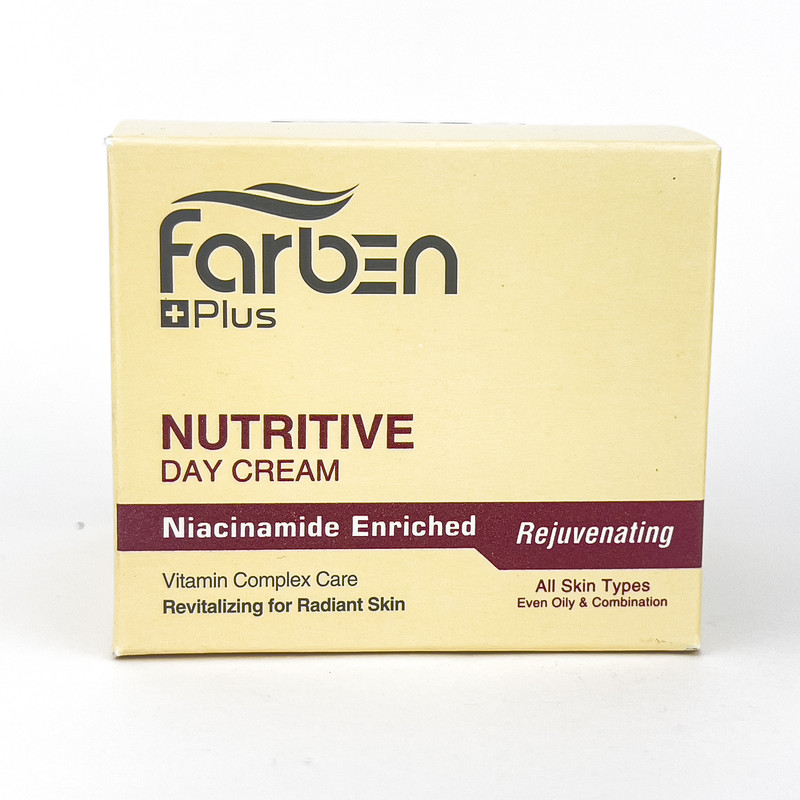 کرم سفت کننده روز صورت و گردن فاربن مدل حاوی نیاسین آمید برای انواع پوست حجم 50 میلی لیتر مجموعه 2 عددی کرم سفت کننده روز صورت و گردن فاربن مدل حاوی نیاسین آمید برای انواع پوست حجم 50 میلی لیتر مجموعه 2 عددی