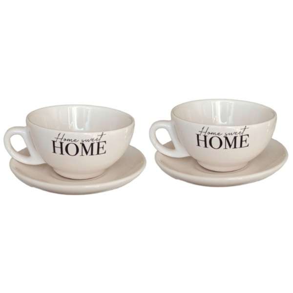 فنجان و نعلبکی مدل Home کد 12 مجموعه دو عددی فنجان و نعلبکی مدل Home کد 12 مجموعه دو عددی