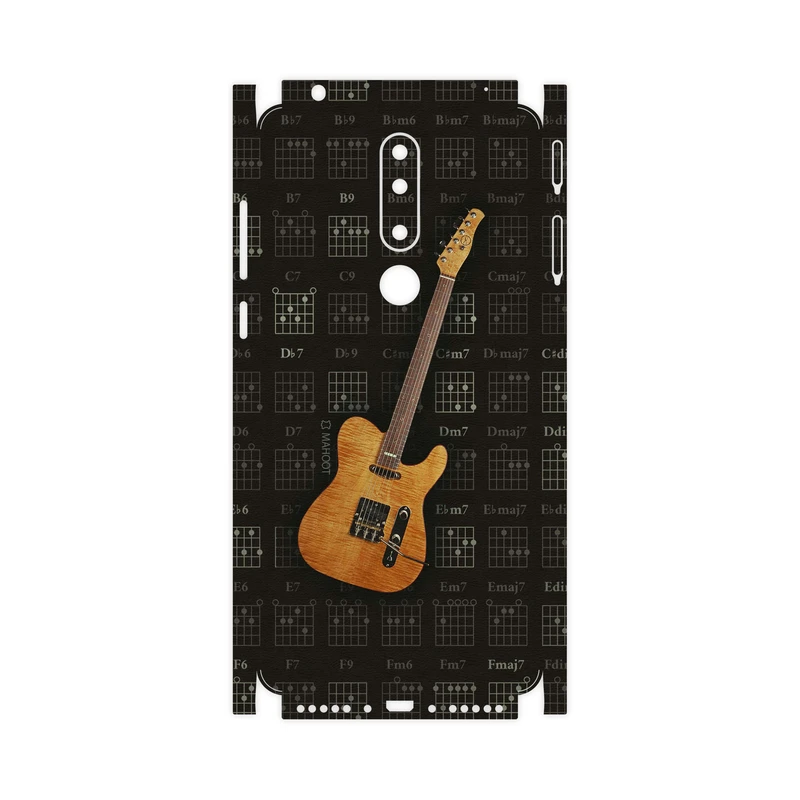 برچسب پوششی ماهوت مدل Guitar-Instrument-FullSkin مناسب برای گوشی موبایل نوکیا 3.1 Plus