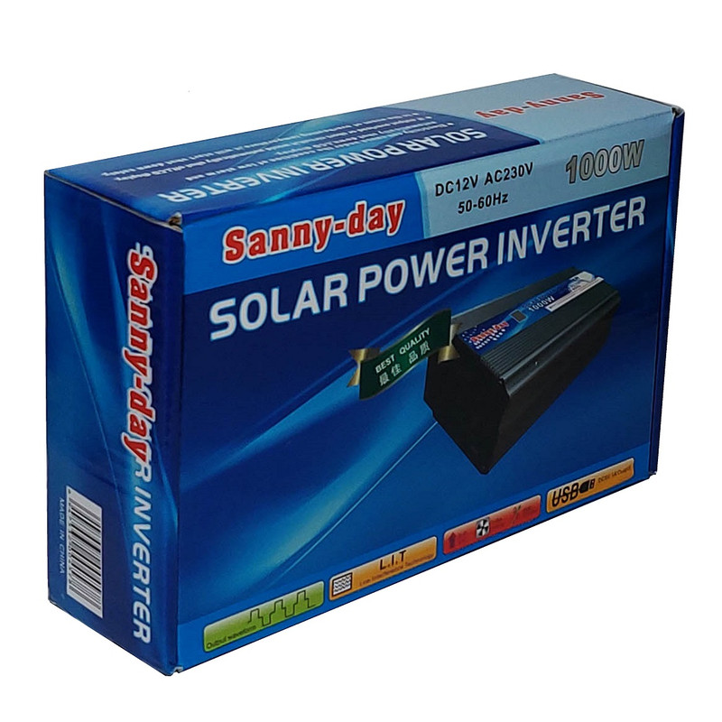 اینورتر تک فاز سنی دی مدل MRSD-1000W ظرفیت 1000 وات