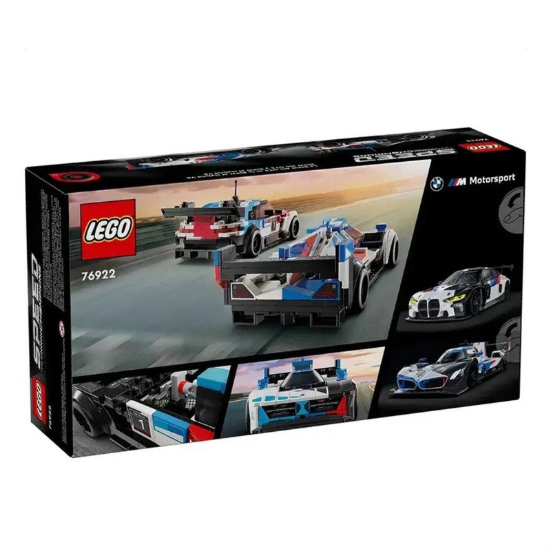لگو 676 تکه سری Speed مدل BMW M4 GT3 & BMW M Hybrid V8 Race Cars کد 76922