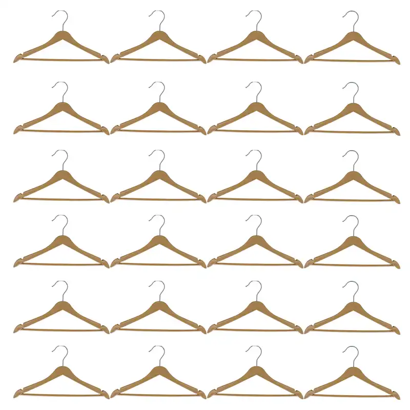 چوب لباسی نوزادی مدل چوب بسته 24 عددی