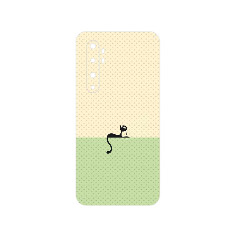 برچسب پوششی ماهوت مدل Minimal Internet Cat Icon مناسب برای گوشی موبایل شیائومی Mi Note 10 Lite