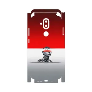 MAHOOT Collage of surreal Portrait of Women 1-FullSkin Cover Sticker for Nokia 8.1