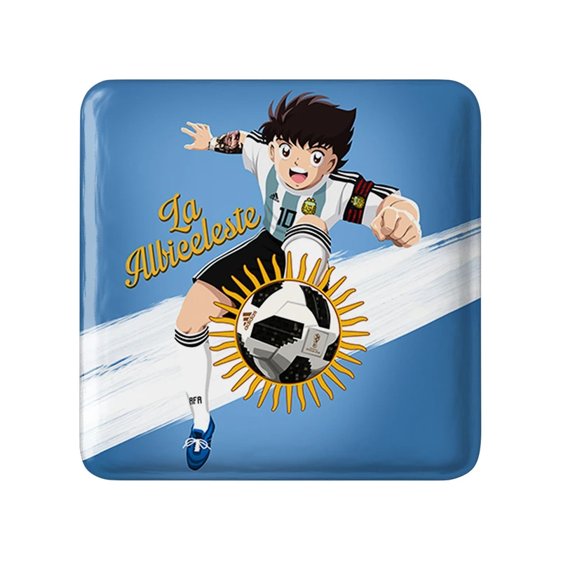 پیکسل خندالو طرح سوباسا فوتبالیست ها مدل مربعی کد 37052