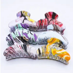 کلیپس مو زنانه مدل abrangi مجموعه 6 عددی