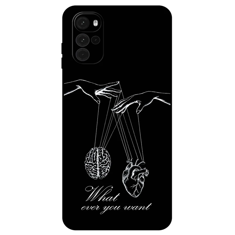 کاور مگافون طرح فکر و احساس مدل 1899 مناسب برای گوشی موبایل موتورولا Moto G22