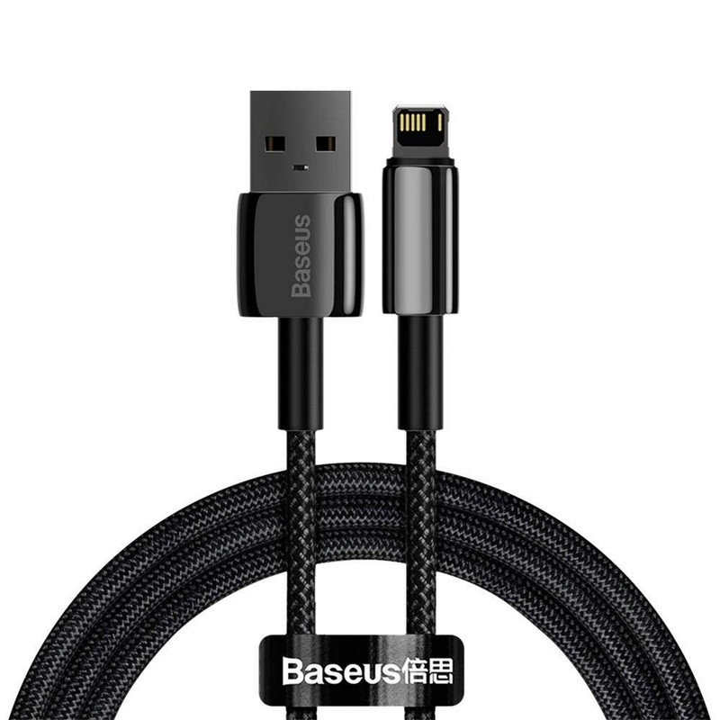 کابل  تبدیل USB به لایتنینگ باسئوس مدل Tungsten طول 2 متر