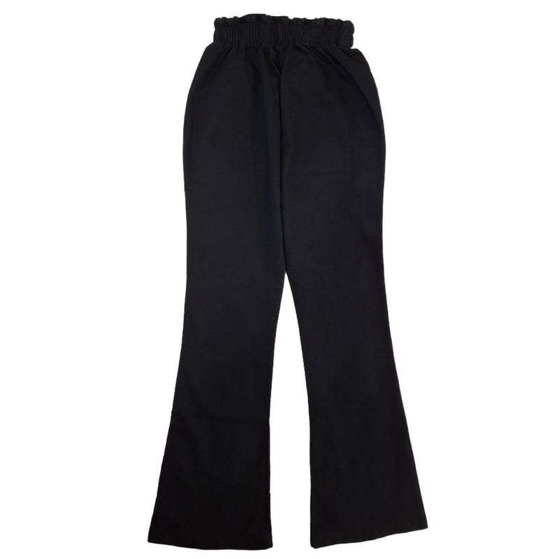 شلوار جین زنانه مدل دم پا گشاد