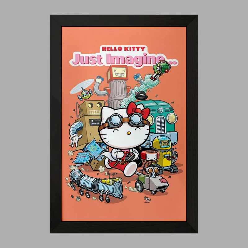 تابلو خندالو مدل هلو کیتی کد 24750