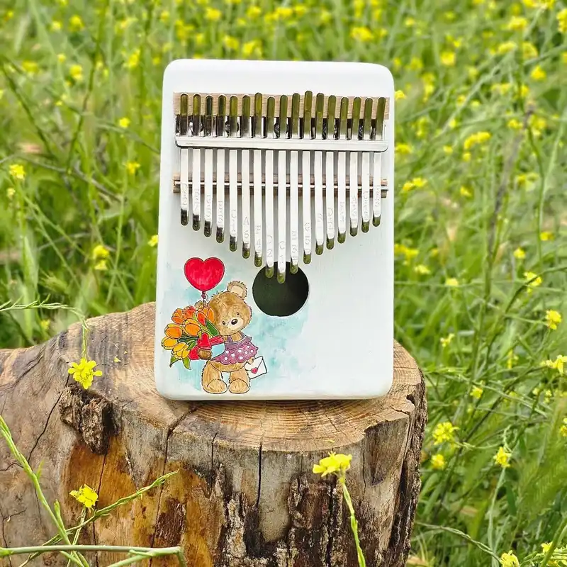 کالیمبا مدل حفره دار نقاشی کد KZP-CH 13