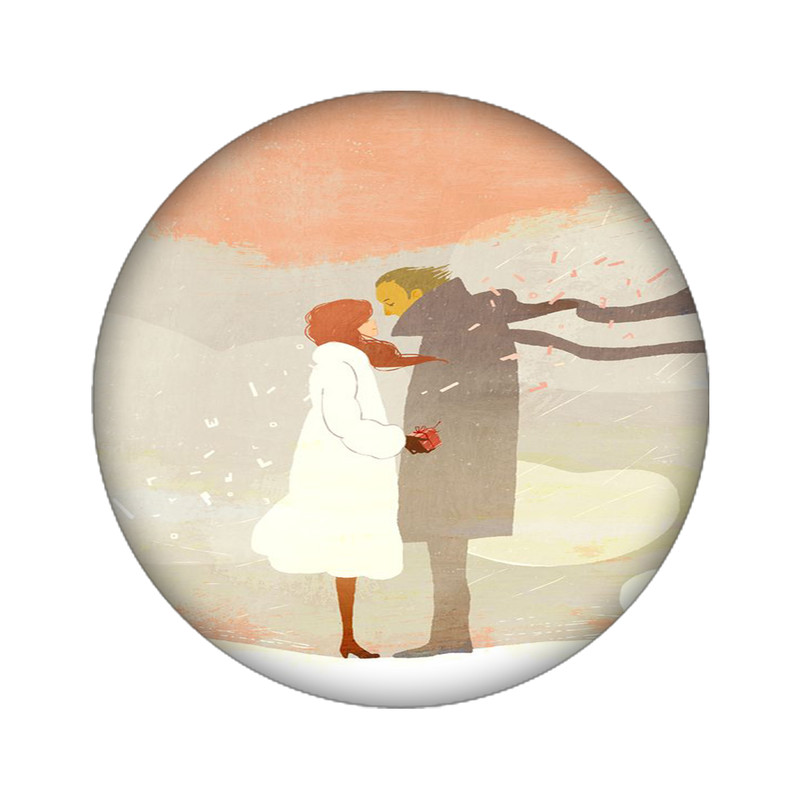 استیکر تزئینی موبایل مدل عاشقانه کد 3975