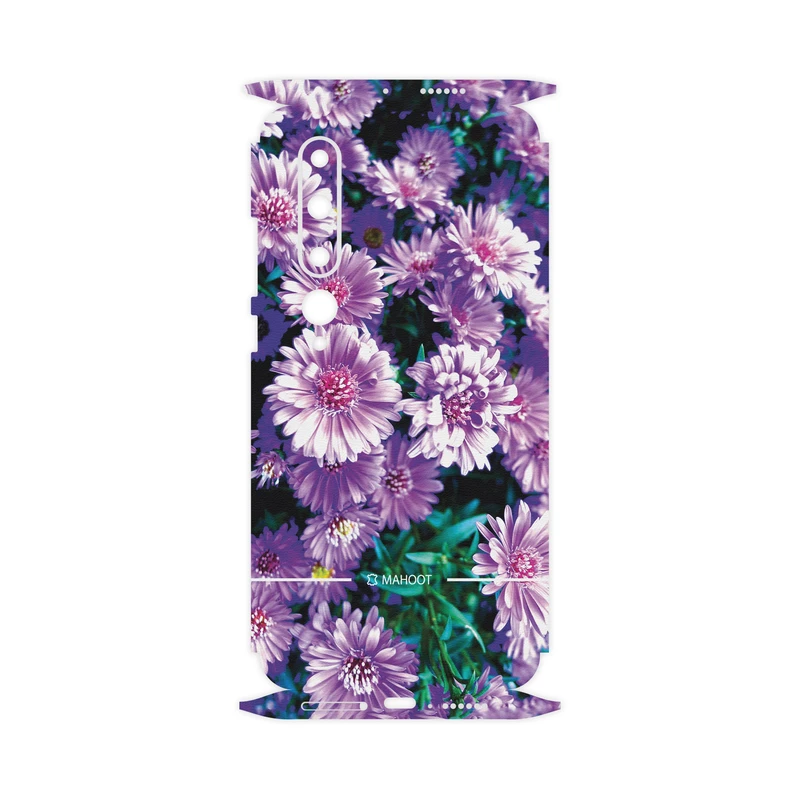 برچسب پوششی ماهوت مدل Purple-Flower-FullSkin مناسب برای گوشی موبایل شیائومی MI 10