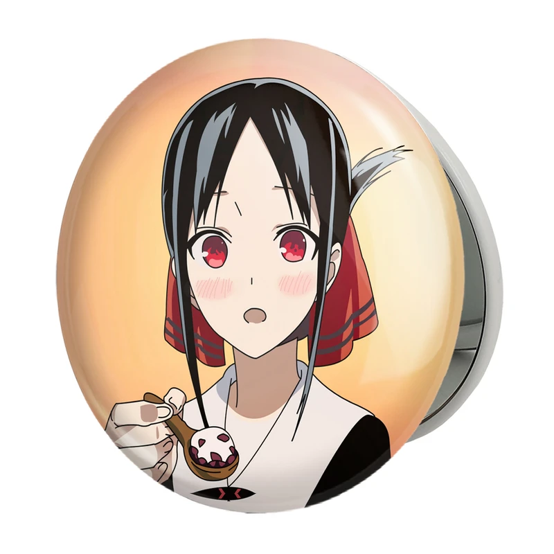 آینه جیبی خندالو طرح کاگویا ساما انیمه کاگویا ساما مدل تاشو کد 16004 