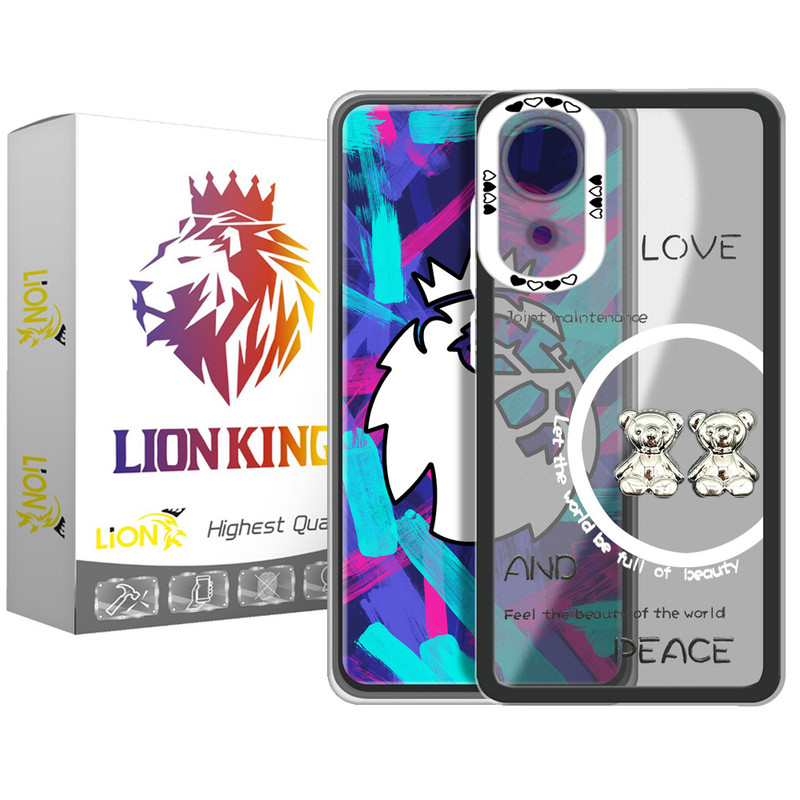  کاور لاین کینگ مدل دو خرسLOVE مناسب برای گوشی موبایل سامسونگ Galaxy A03 Core