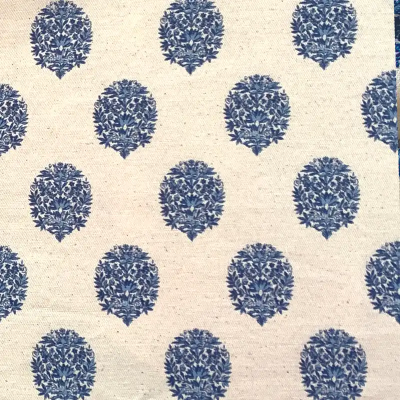 پارچه لباس مدل لنین بوته قلمکار