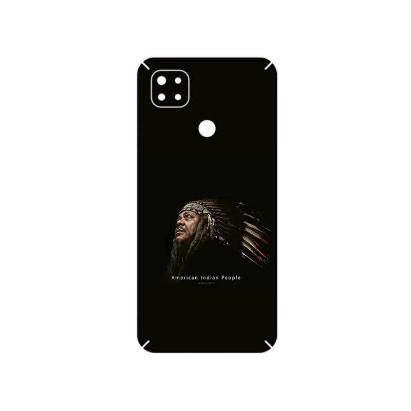 برچسب پوششی ماهوت مدل Portrait of an Indian Man مناسب برای گوشی موبایل شیائومی Redmi 9 Activ