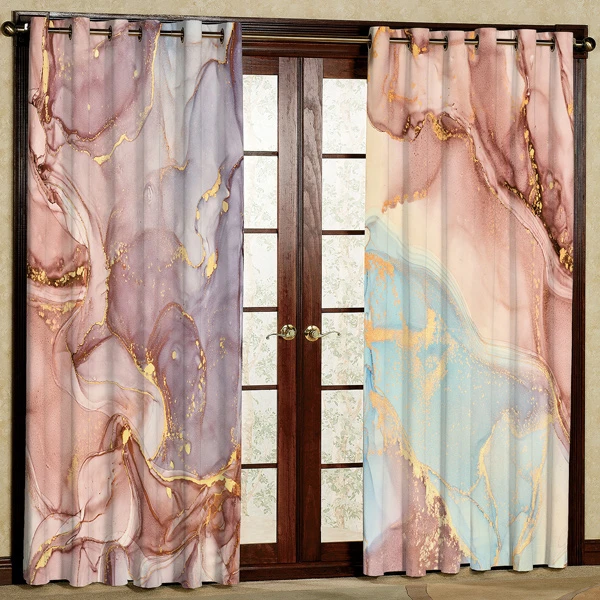 پرده مدل مخمل پانچی کد 7114 سایز 280x140 سانتی متر