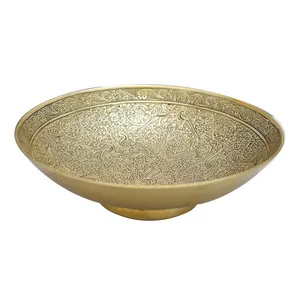 کاسه برنجی مدل تک طاووس کد s20