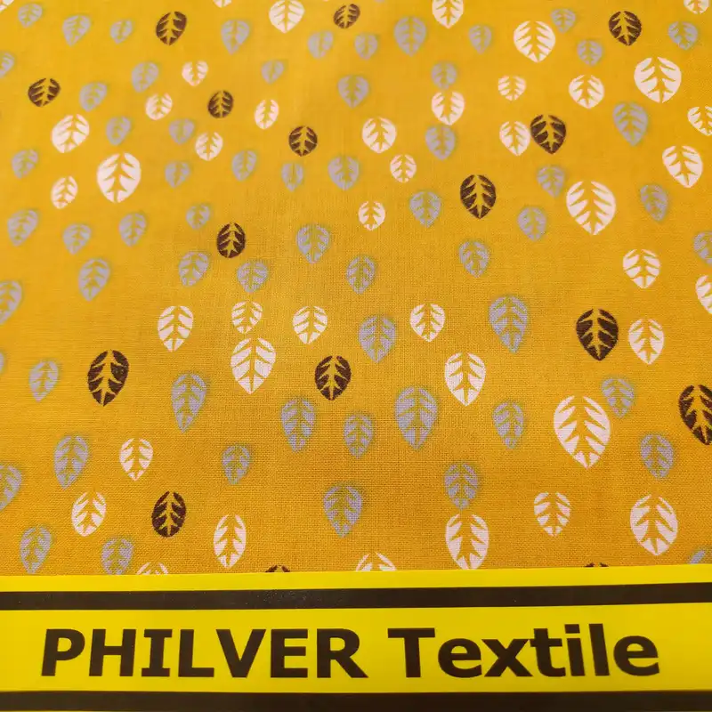 پارچه ملحفه فیلور مدل برگی