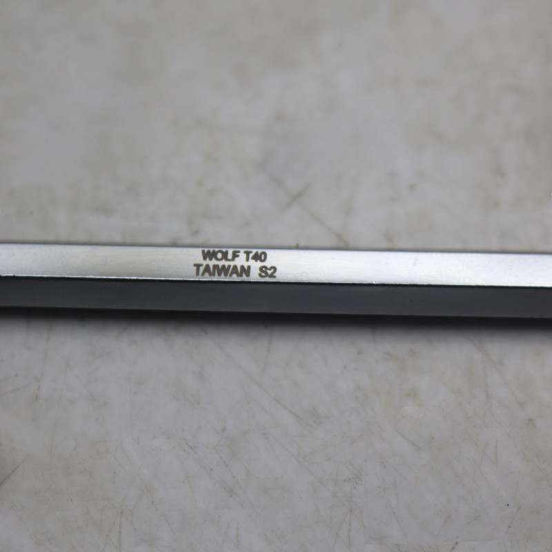 سری پیچ گوشتی ستاره ای ولف مدل بیت خور کد YP-T40/150MM سایز 15 سانتی متر