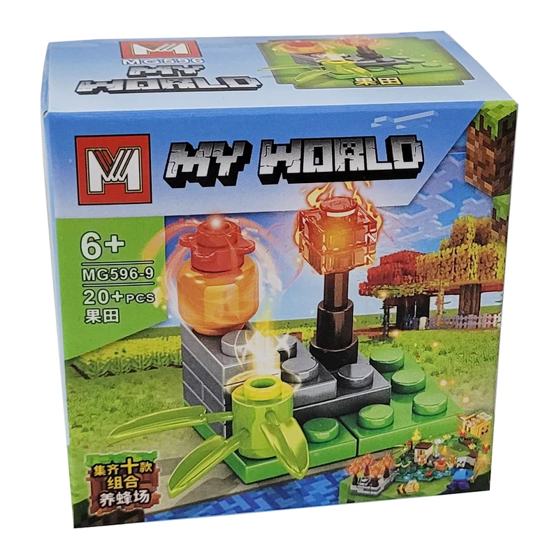 ساختنی مدل ماینکرافت کد 9