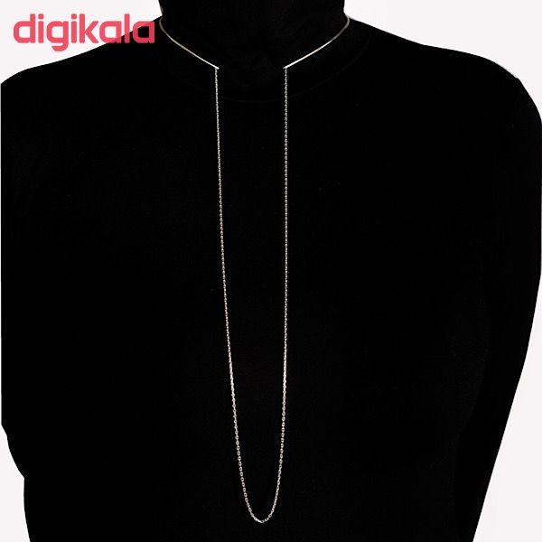  خرید اینترنتی با تخفیف ویژه گردنبند نقره زنانه مدل  وسنا کد N0002