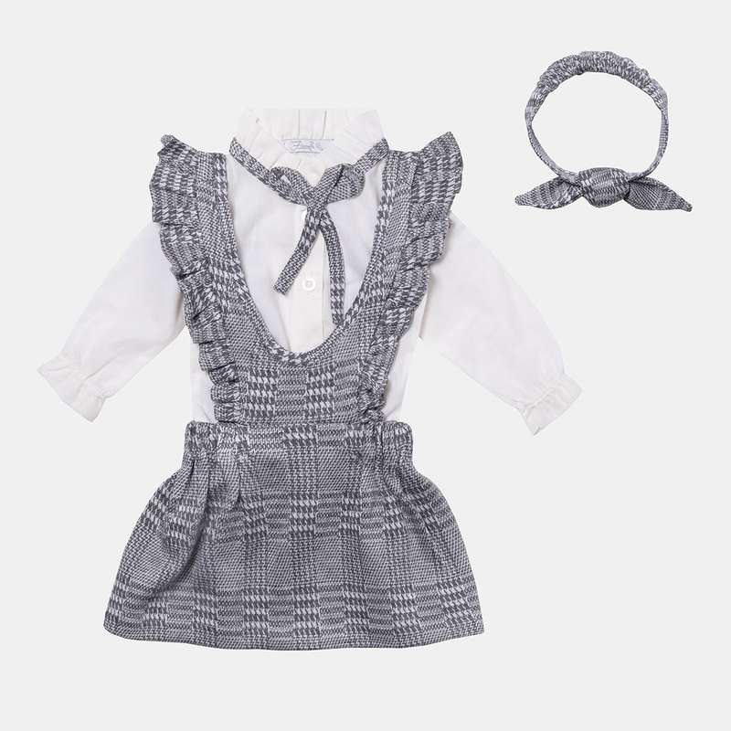 ست 3 تکه لباس نوزادی فیورلا مدل  کرشمه  کد 21514