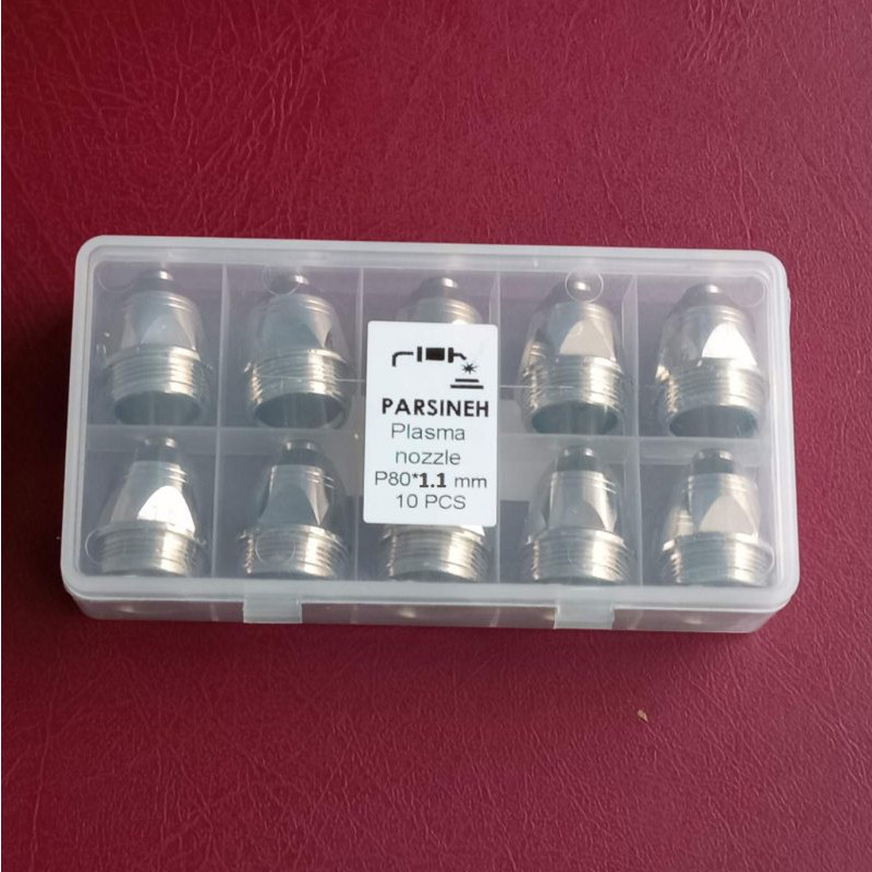 نازل برش مدل P80 سایز 1.1 بسته 10 عددی نازل برش مدل P80 سایز 1.1 بسته 10 عددی