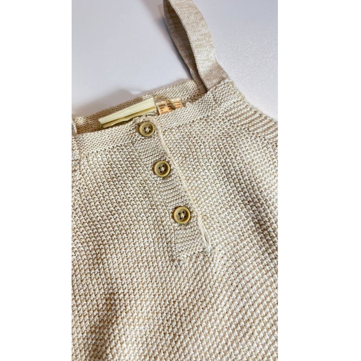 سرهمی نوزادی لوپیلو مدل بافتنی 2025 سه دکمه - - 14