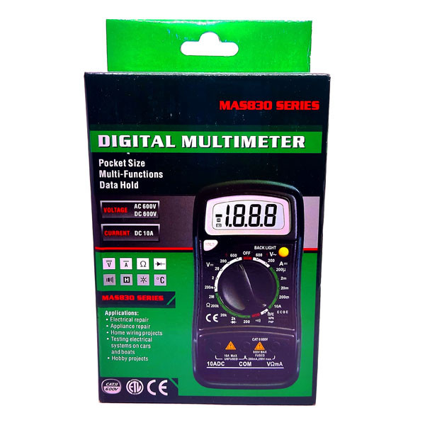 مولتی متر دیجیتال دکسلم مدل MAS830L
