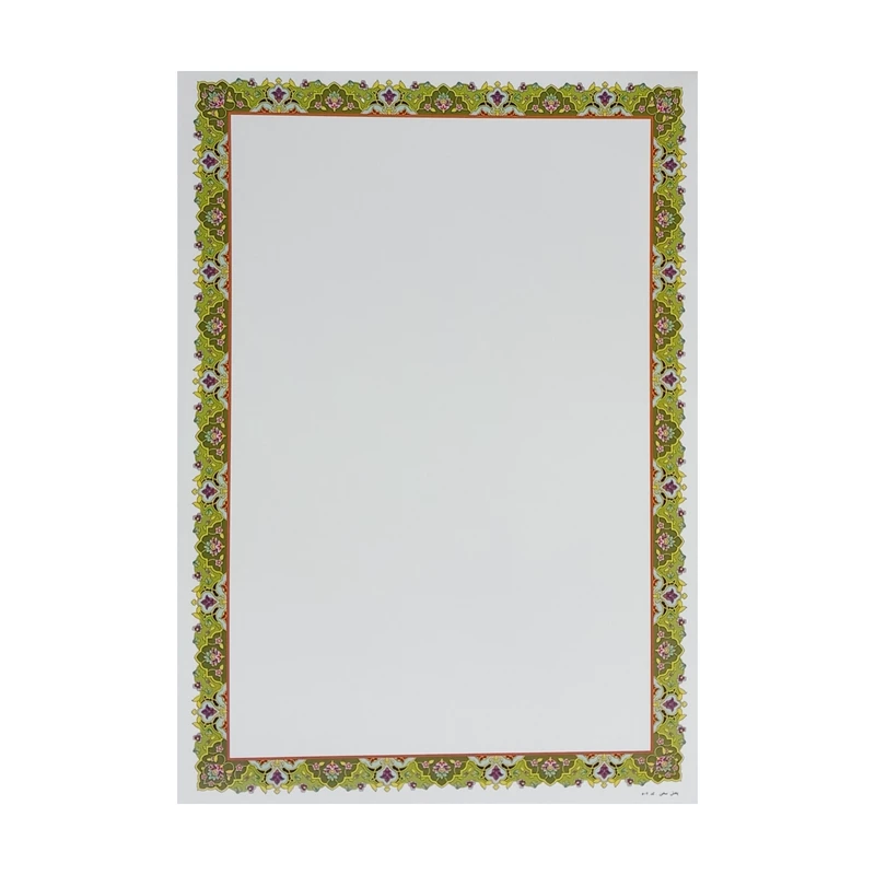 کاغذ تذهیب A4 سخن مدل سنتی کد 502 بسته 30 عددی