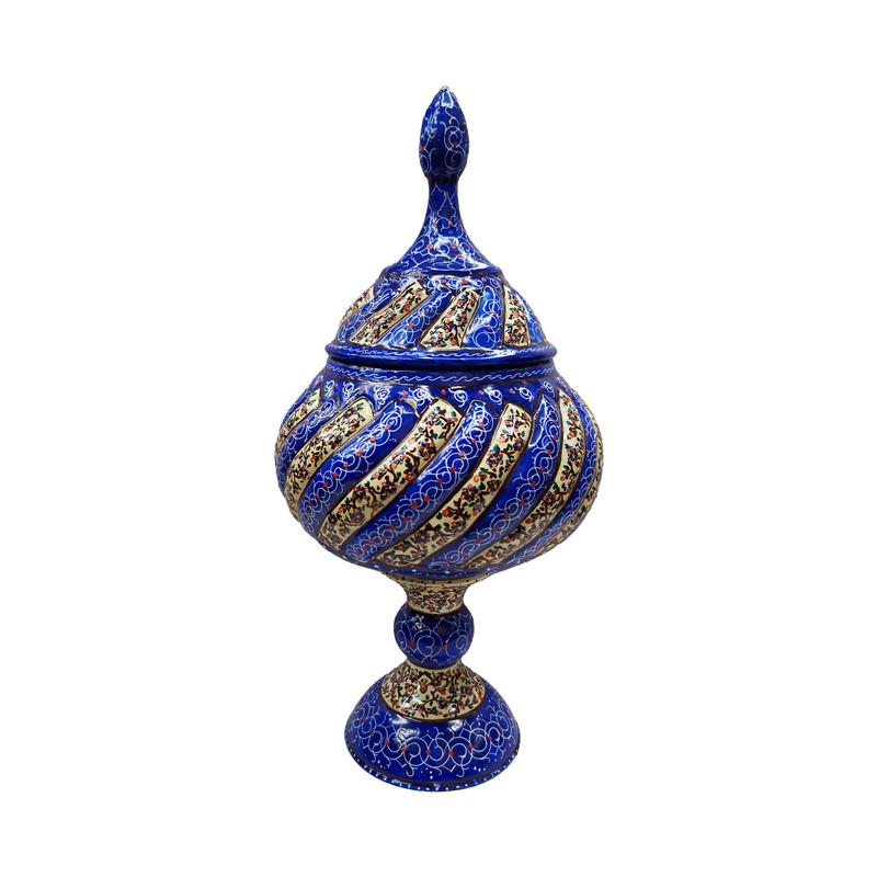 شکلات خوری میناکاری مدل پایه دار کد A22