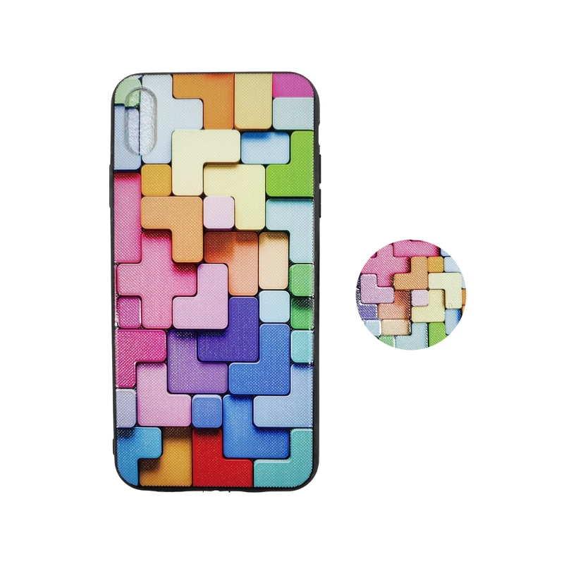 کاور مدل aw12 مناسب برای گوشی موبایل اپل iPhone X Max به همراه پاپ سوکت