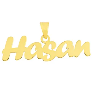 آویز گردنبند طلا 18 عیار زنانه الن نار مدل 0189