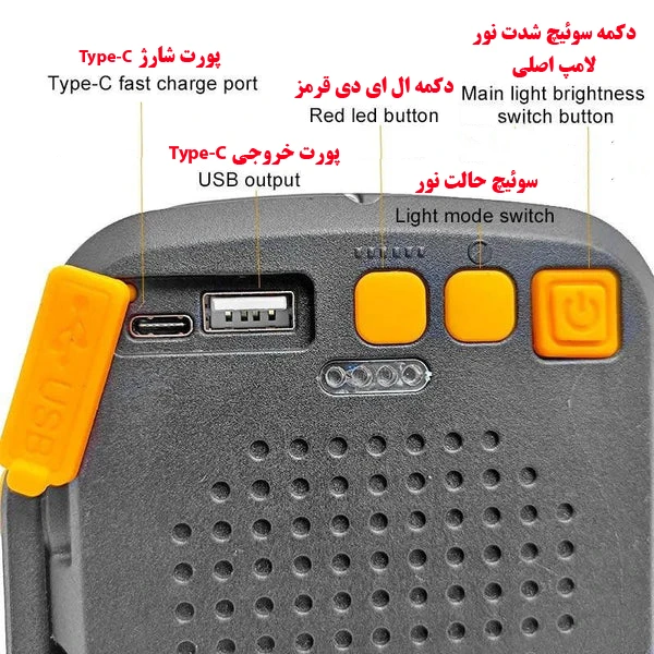 عکس شماره 7 : چراغ کمپینگ مدل 2-w891