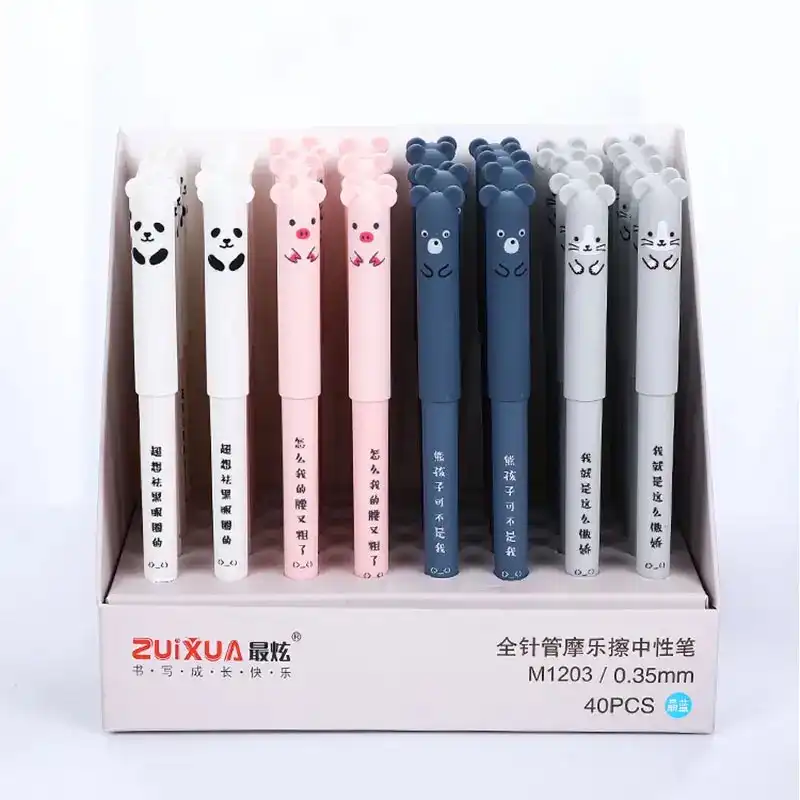 خودکار مدل پاک کن دار حیوانات کد HT-125 مجموعه 4 عددی