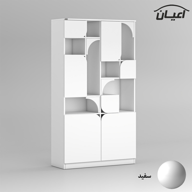کتابخانه پنج طبقه اعیان مدل FH847