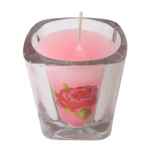 شمع لیوانی مدل هديه