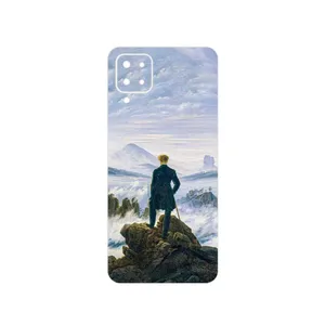 MAHOOT Wanderer above the Sea of Fog Cover Sticker for Samsung Galaxy M12