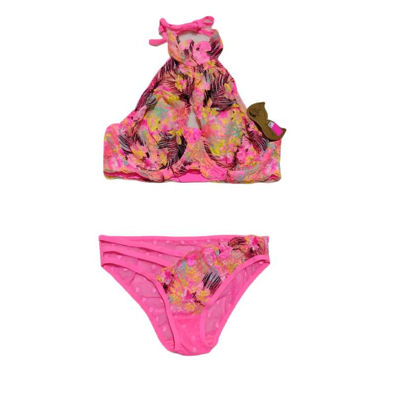 ست شورت و سوتین زنانه میسا مدل دوگردنی کد 6065