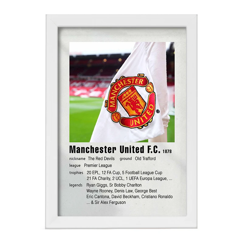 تابلو خندالو مدل منچستریونایتد (Manchester United) کد F11245