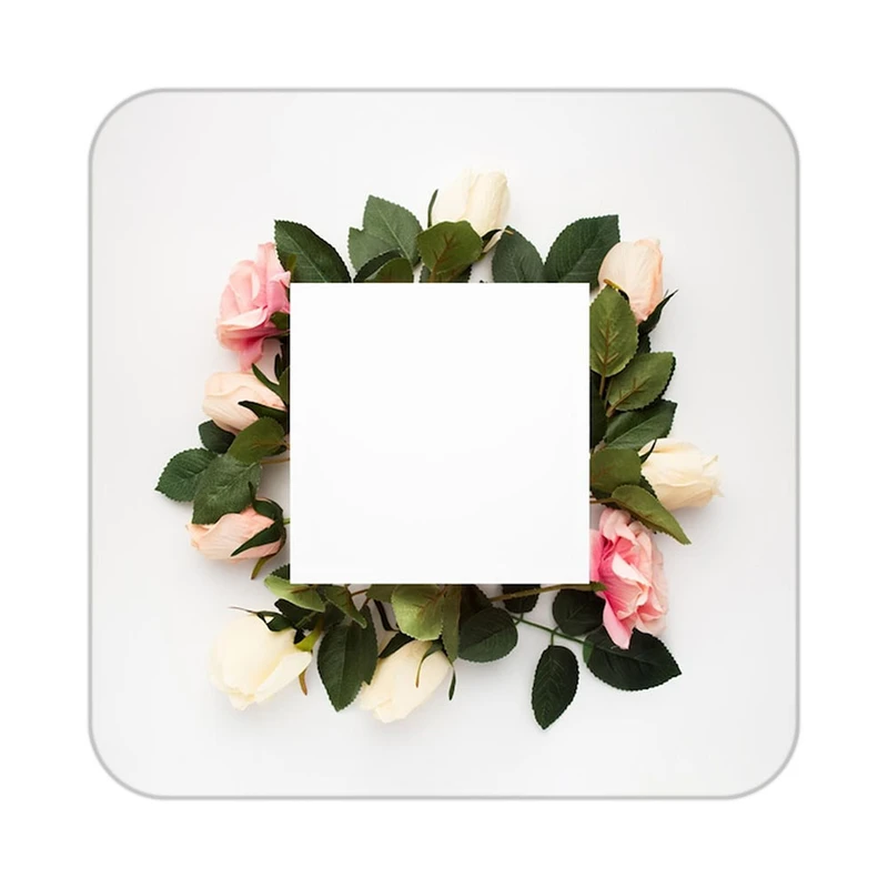 زیر لیوانی کاکتی طرح گل مدل mp18641