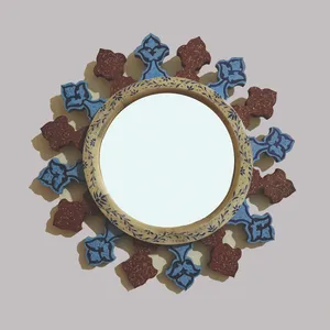 آینه مدل دیواری طرح تذهیب