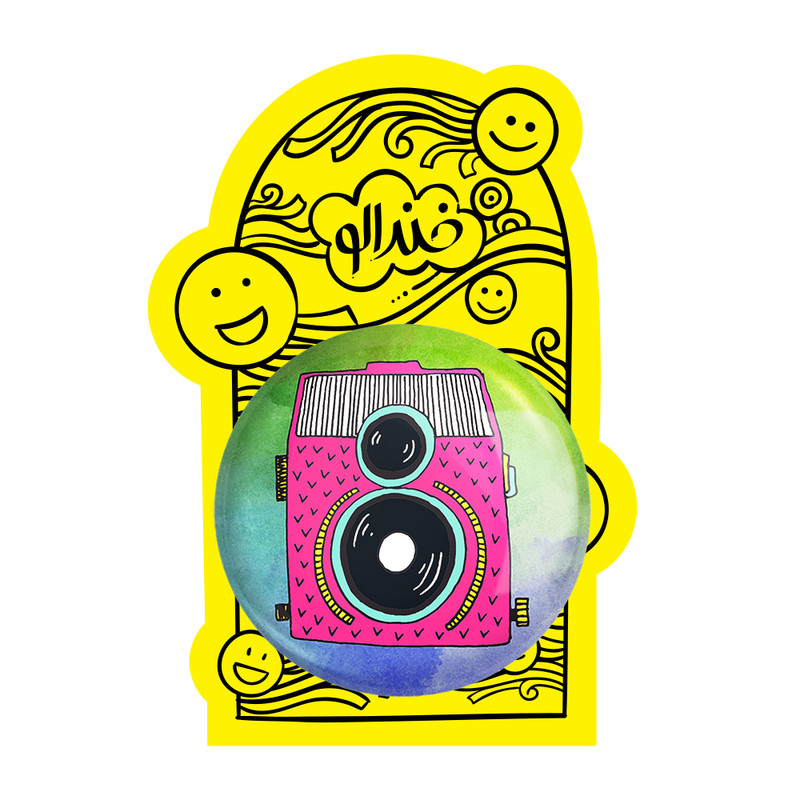 آینه جیبی خندالو مدل دوربین  کد 1711