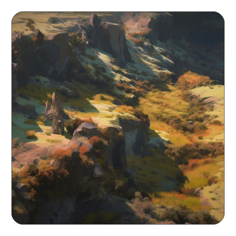 مگنت کاکتی طرح نقاشی رنگ روغن مدل mp71888