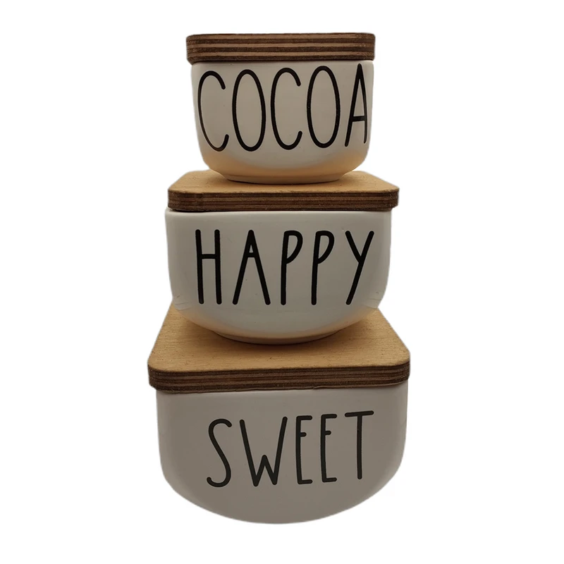 بانکه مدل کوکی و شکلات مجموعه 3 عددی