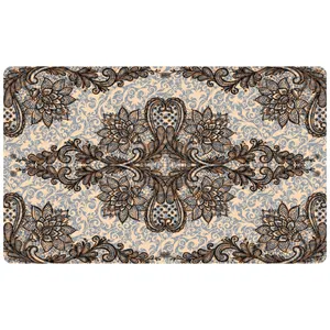 پادری طرح قالیچه قدیمی مدل پترن کد m4.300 سایز 76x46 سانتی متر